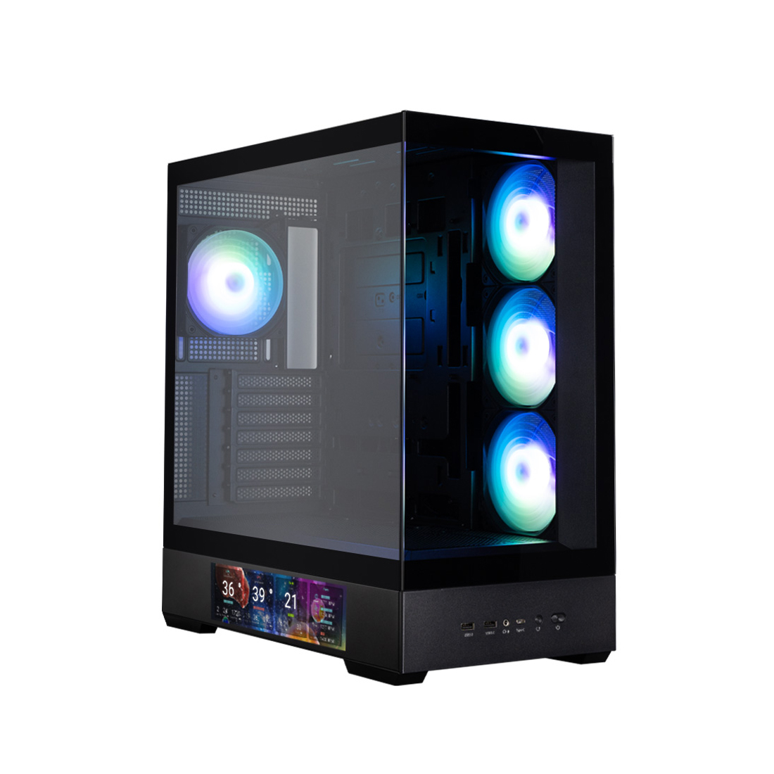 Компьютерлік корпус Zalman P40 DS Black