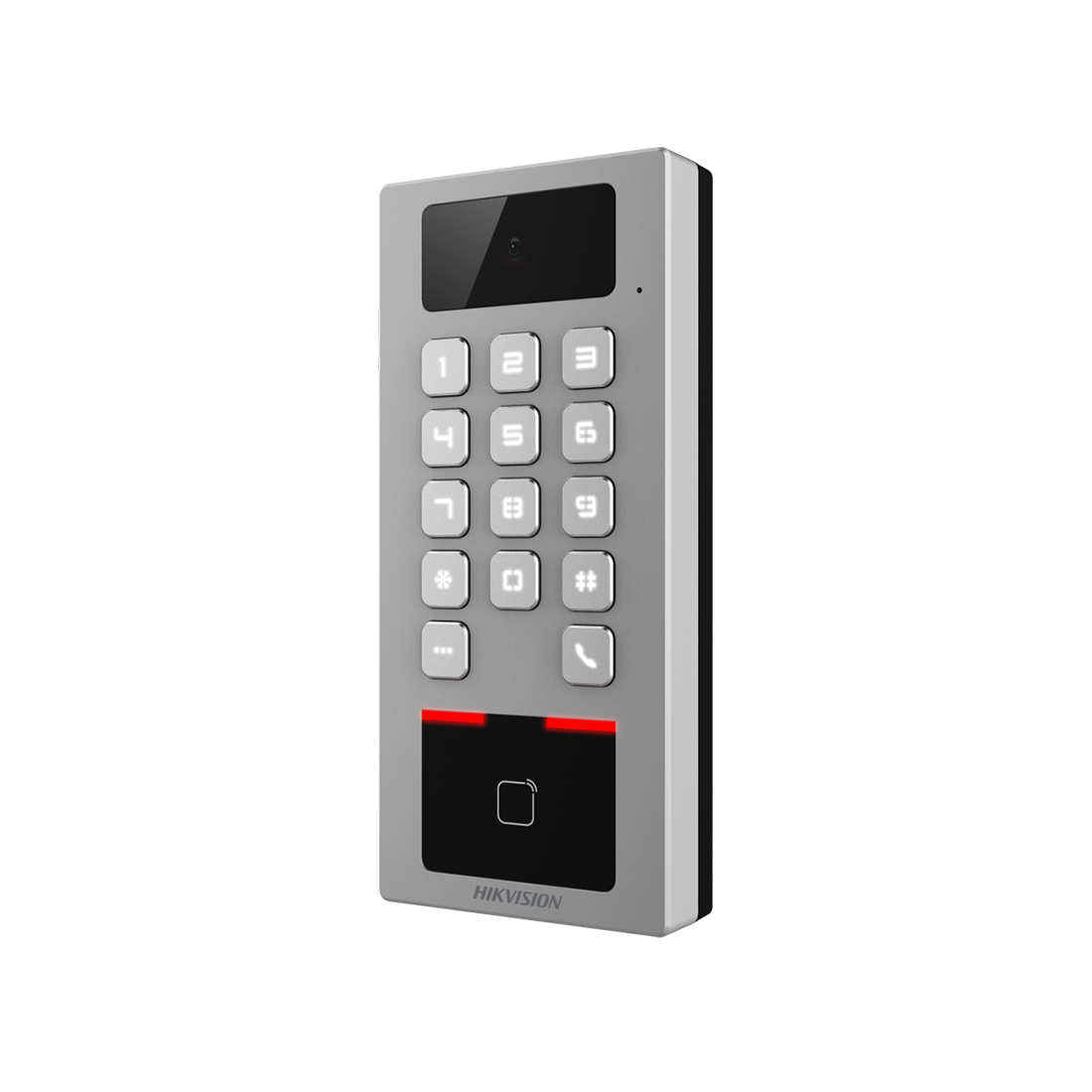 Терминал доступа, Hikvision, DS-K1T502DBWX-C, Тип карты: M1 card / M1 card content / DESFire card, Степень защиты: IK09 / IP65