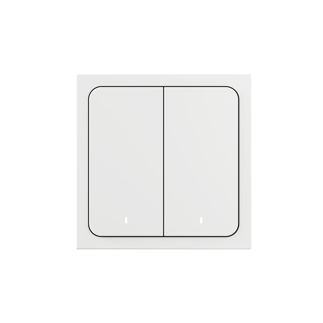 Умный беспроводной выключатель, Яндекс, YNDX-00535, Zigbee, Wi-Fi(2,4 ГГц), IP20, Белый
