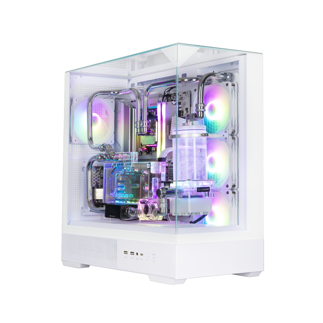 Zalman P40 Prism Plus White компьютерлік корпусы
