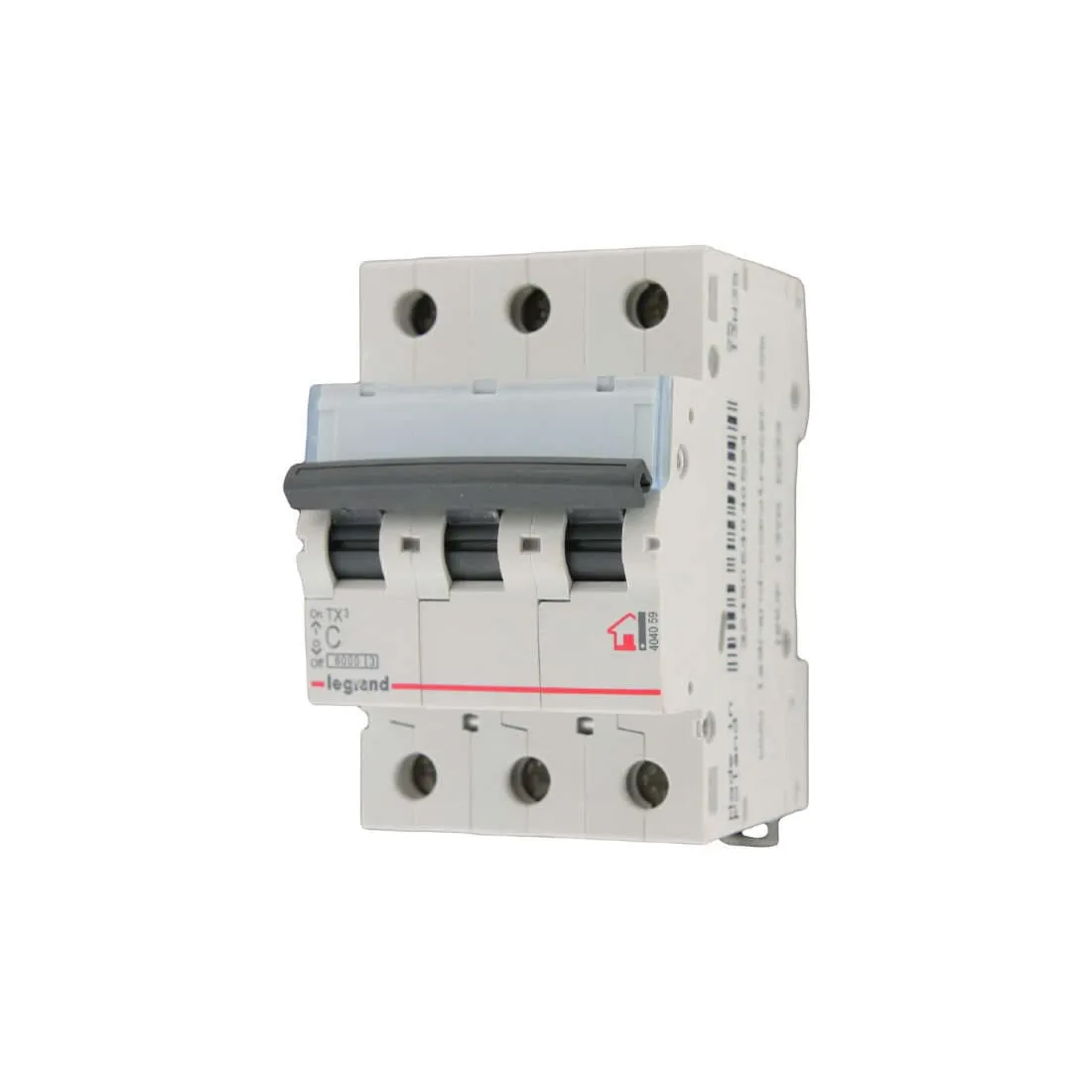 Автоматический выключатель, Legrand, 404053, 3П С 6A TX3 6000 6kA