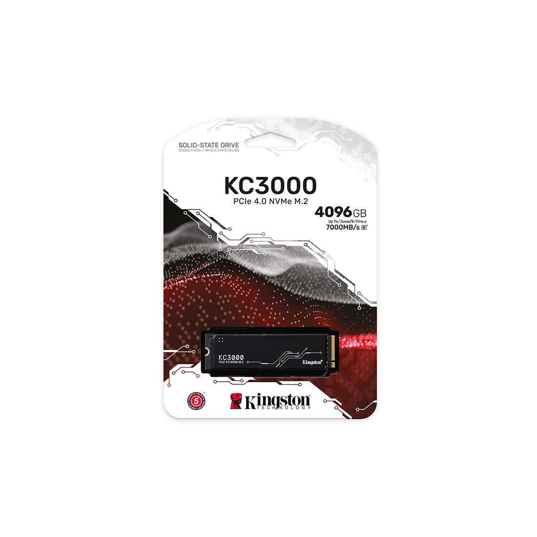 Твердотельді накопитель SSD Kingston SKC3000D/4096G