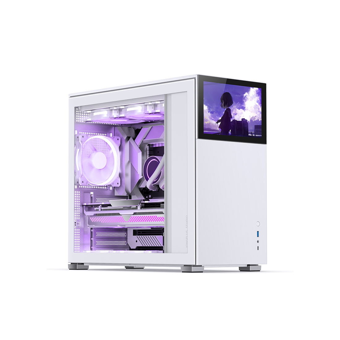 Компьютерный корпус Jonsbo D41 STD SCREEN White