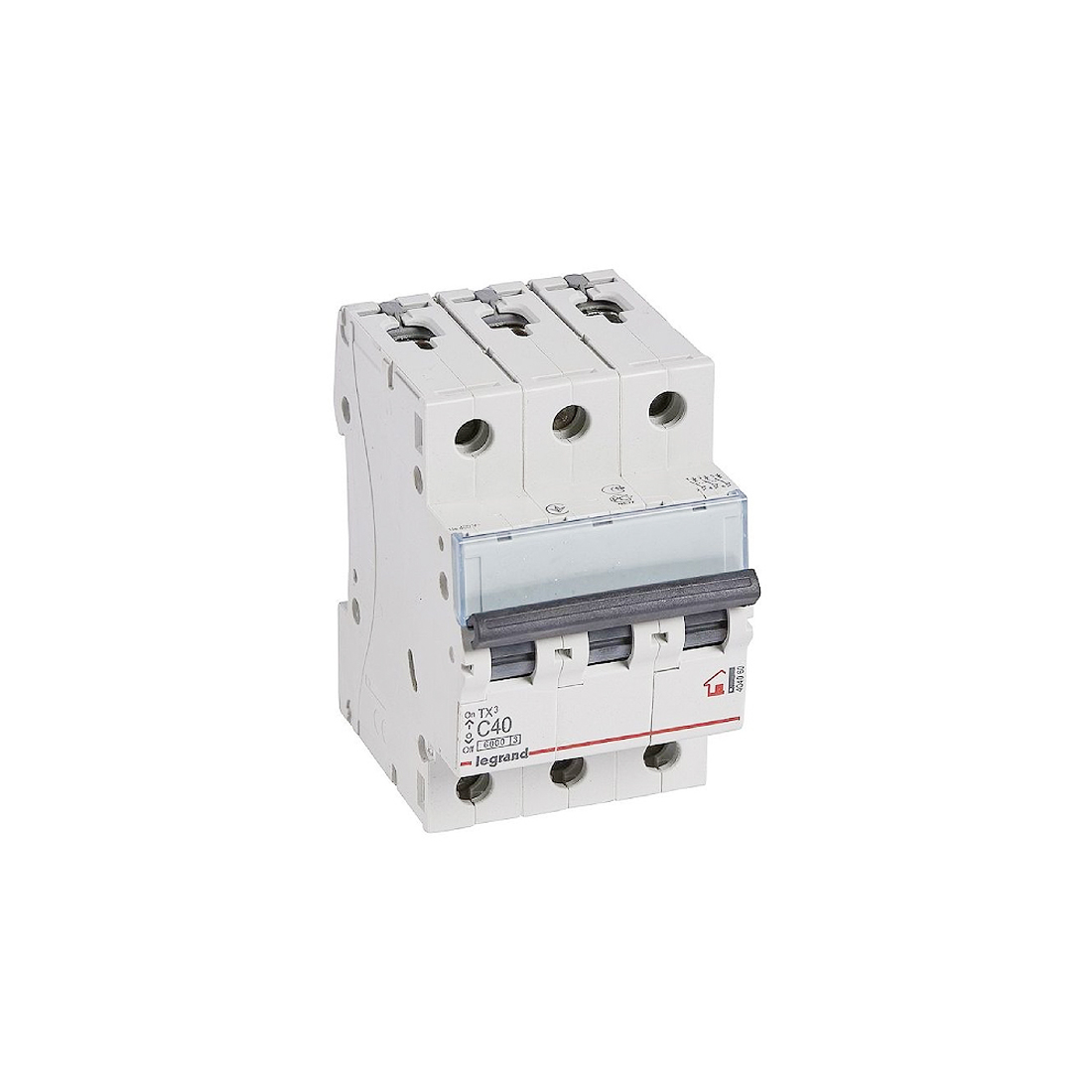 Автоматический выключатель, Legrand, 404060, 3П C 40A TX3 6000 6kA
