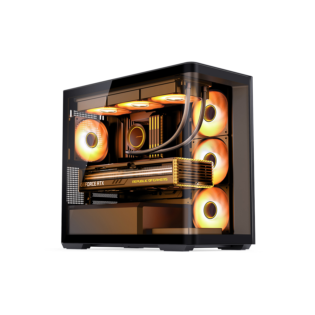 Компьютерлік корпус Jonsbo D300 Black