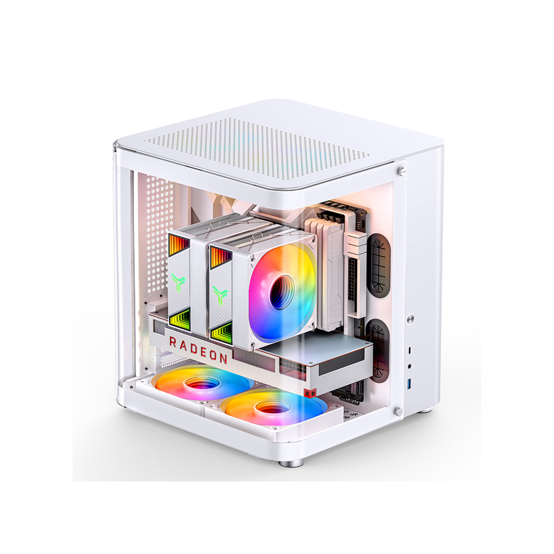 Компьютерлік корпус Jonsbo TK-1 White