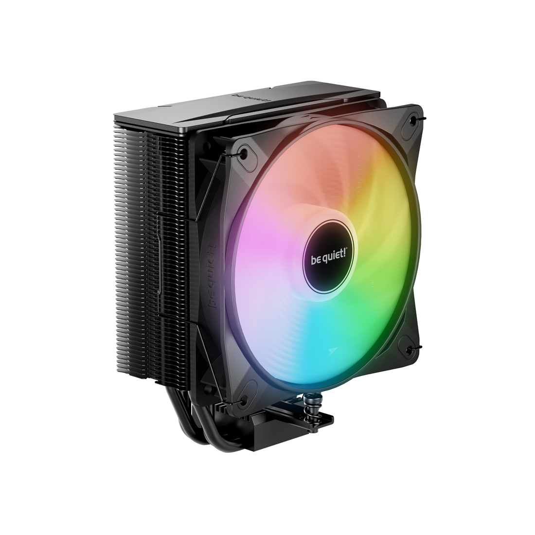 Кулер для процессора,Bequiet!, Pure Rock 3 XL, BK040, Intel: 1700/1200/2066/1150/1151/1155, AMD: AM5/AM4, TDP 190W, Light Wings LX 120mm PWM, 2000 об/м, 61.8/105.1 CFM, 12.4 / 24.4 / 31.2 dB(A), 4pin PWM, 71x124x154мм, Черный