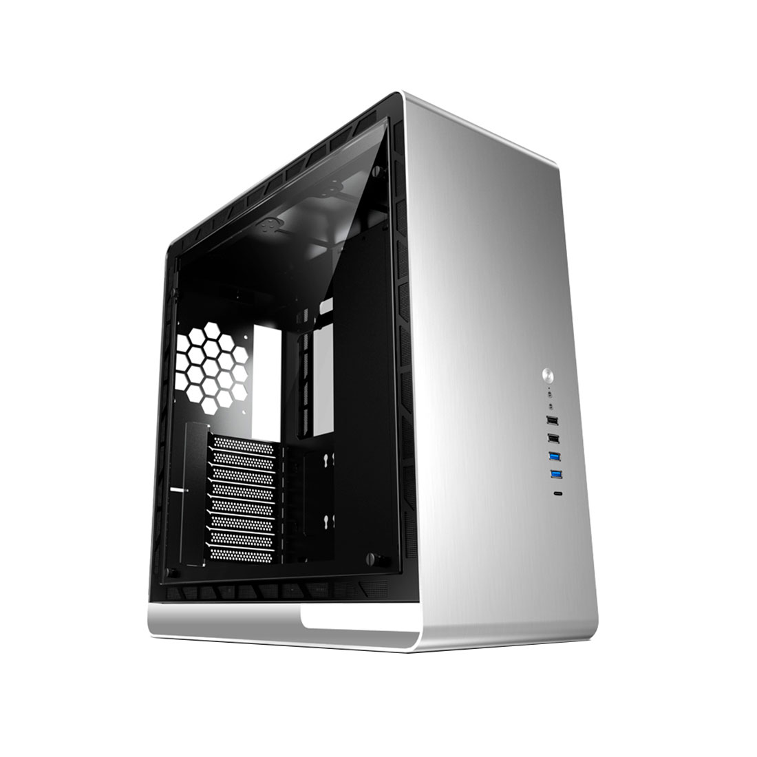 Компьютерный корпус Jonsbo UMX6-G Silver