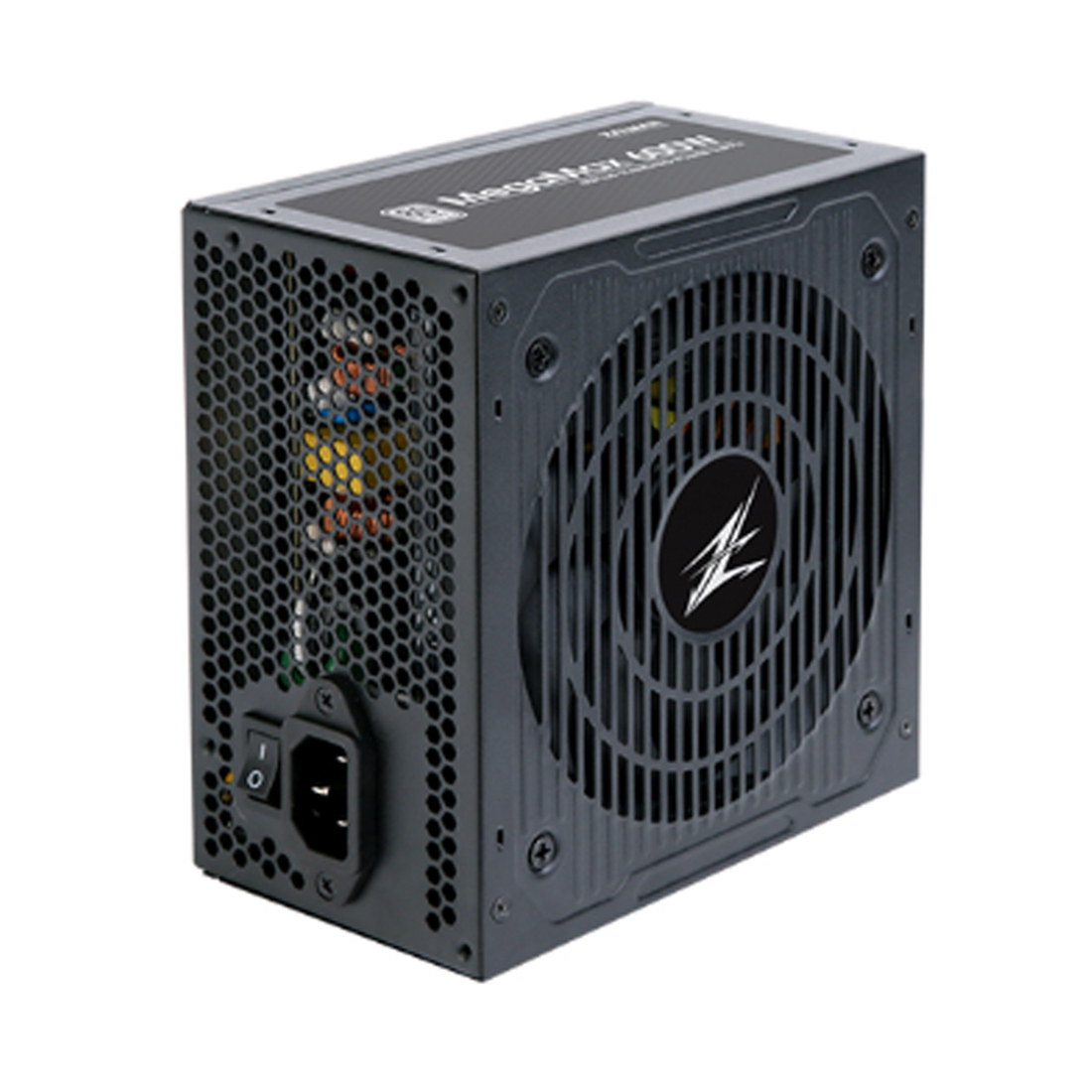 Блок питания, Zalman, ZM600-TXII(V2), 600W, ATX, Standard, APFC, 20+4pin, 4pin, 8pin, 2*PCI-E 6+2 pin, 6*SATA, 3*Molex, FDD, Вентилятор 12см, Черный