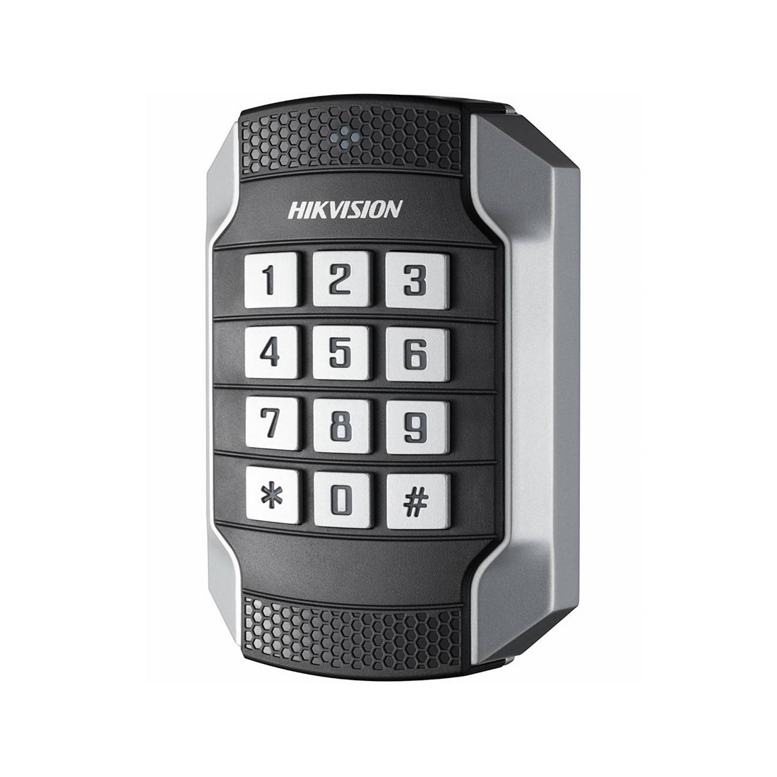 Считыватель контроля доступа, Hikvision, DS-K1104MK, Металлический антивандальный считыватель, чтение карт M1 (1356 МГц) RS485/ Wiegand(W26/W34), от -20 °C до 65 °C, IP65 IK10 12 VDC