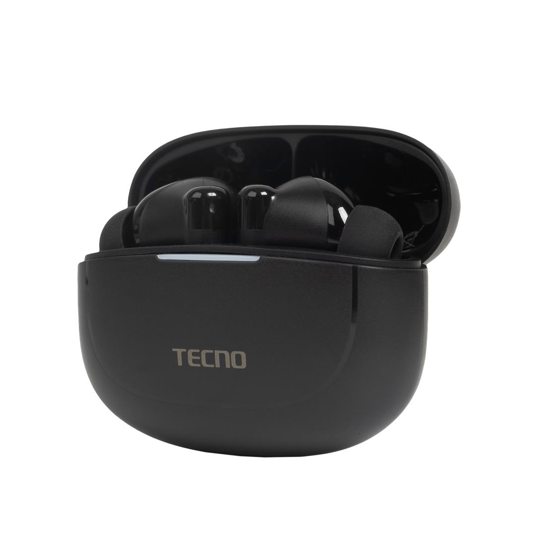 Беспроводные наушники, TECNO, Buds 4 Air, BD04 Air, 20 Гц - 20000 Гц, вес 29 г, 35 мАч (один наушник), 320 мАч (кейс), Bluetooth 5.4, Type-C, (Black) Черный