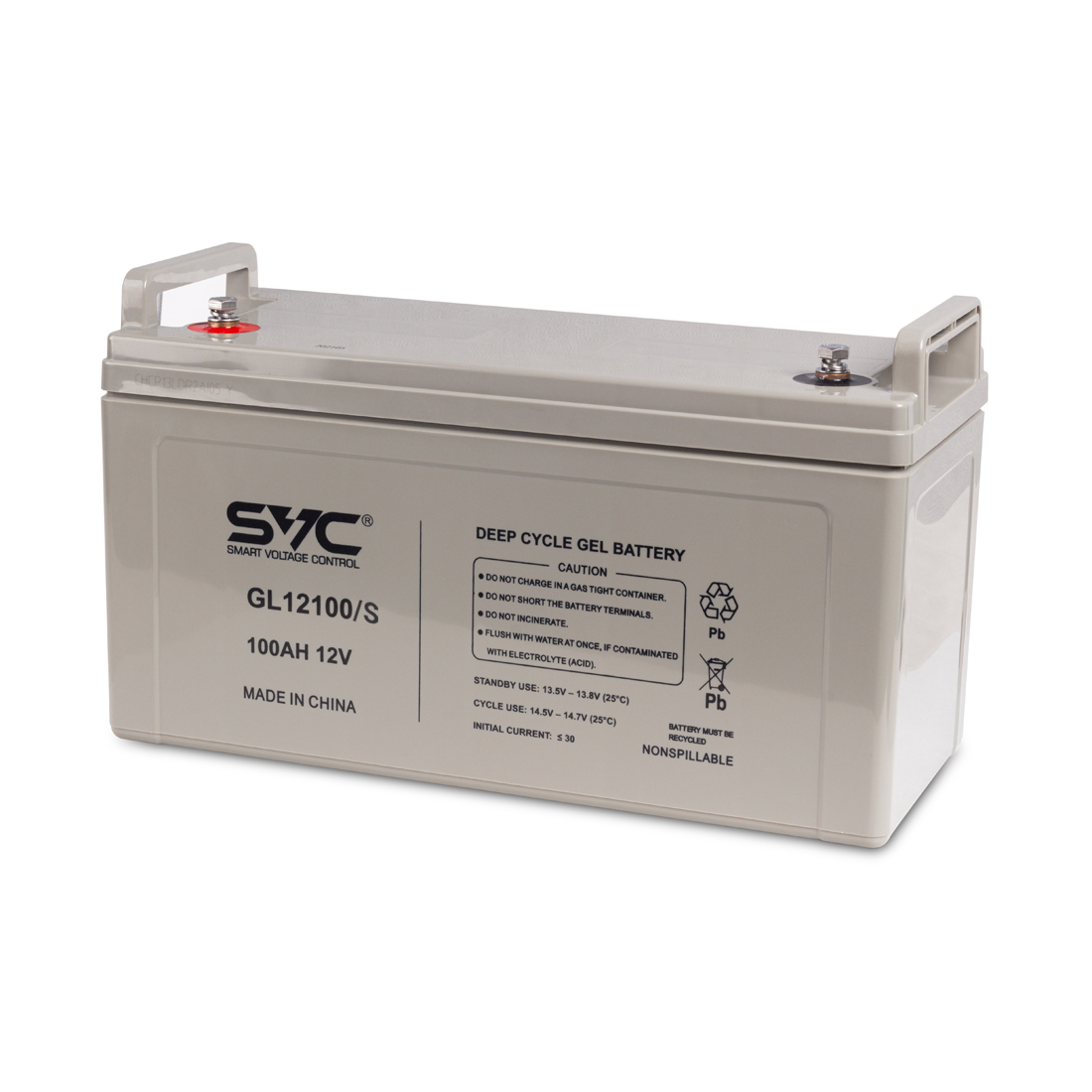 SVC GL12100/S Гелді аккумулятор 12В 100 Ач