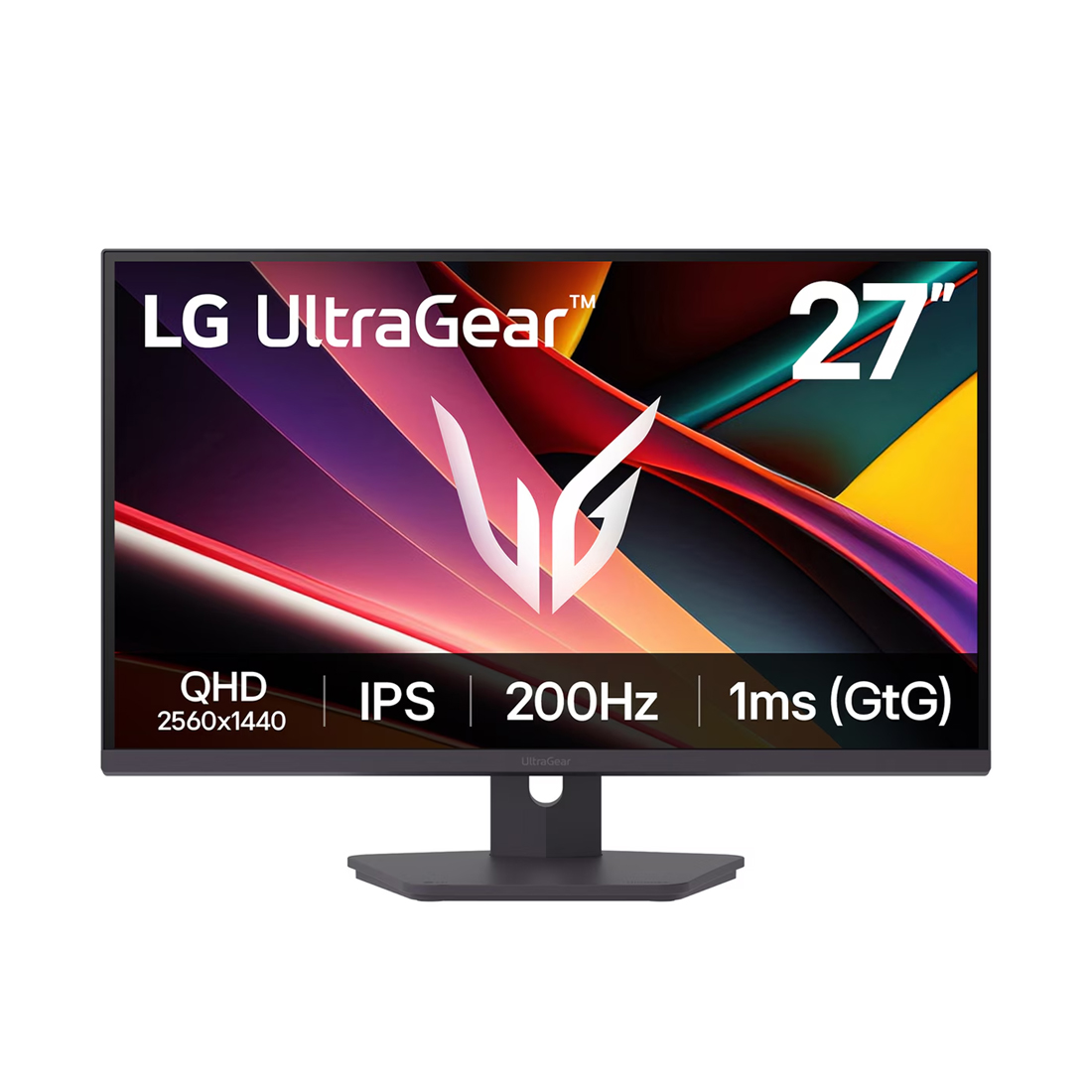 Монитор, LG, 27G610A-B, 27", 2560x1440, IPS, 200 Гц, HDMI*1, DP 1.4*1, USB*5, USB-C*1, Аудиовыход, 400 кд/м2, 1000:1, 16.7M., 1 мс, 178/178, 16:9, Черный