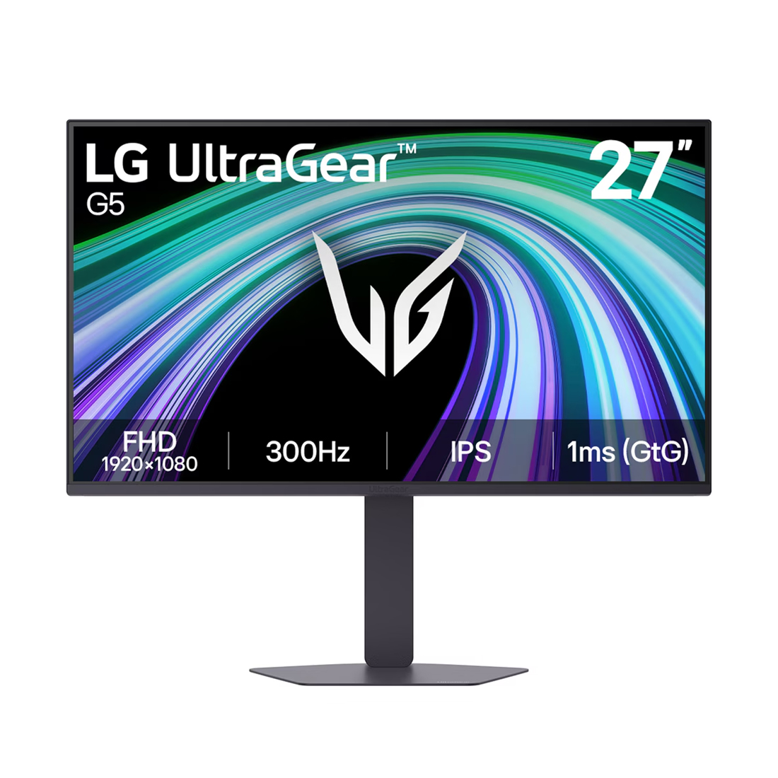 Монитор, LG, 27G550B-B, 27", 1920x1080, IPS, 100 Гц, HDMI*1, DP*1, USB*5, USB-C*1, Аудиовыход, 250 кд/м2, 1300:1, 16.7M., 5мс, 178/178, 16:9, Черный