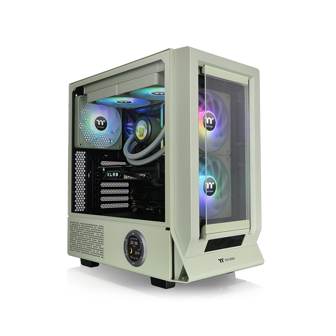 Компьютерлік корпус Thermaltake Ceres 350 MX Matcha Green