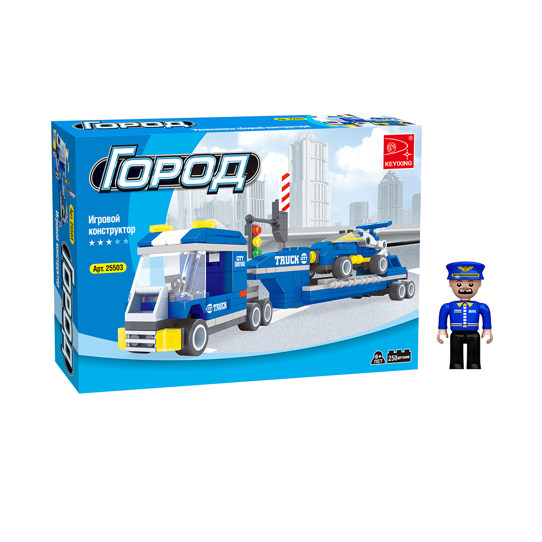 Игровой конструктор Keyixing 25503 Гонки Команда Формула-1