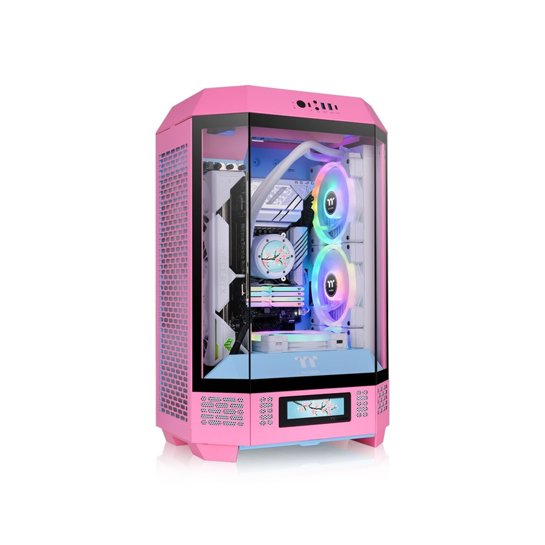 Компьютерлік корпус Thermaltake The Tower 300 Bubble Pink