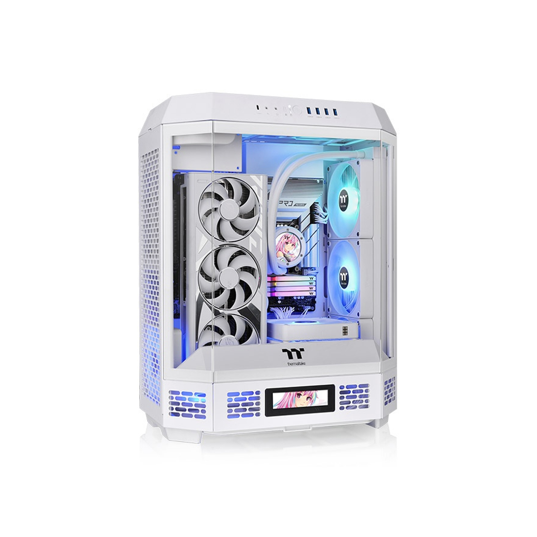 Компьютерный корпус Thermaltake The Tower 600 White