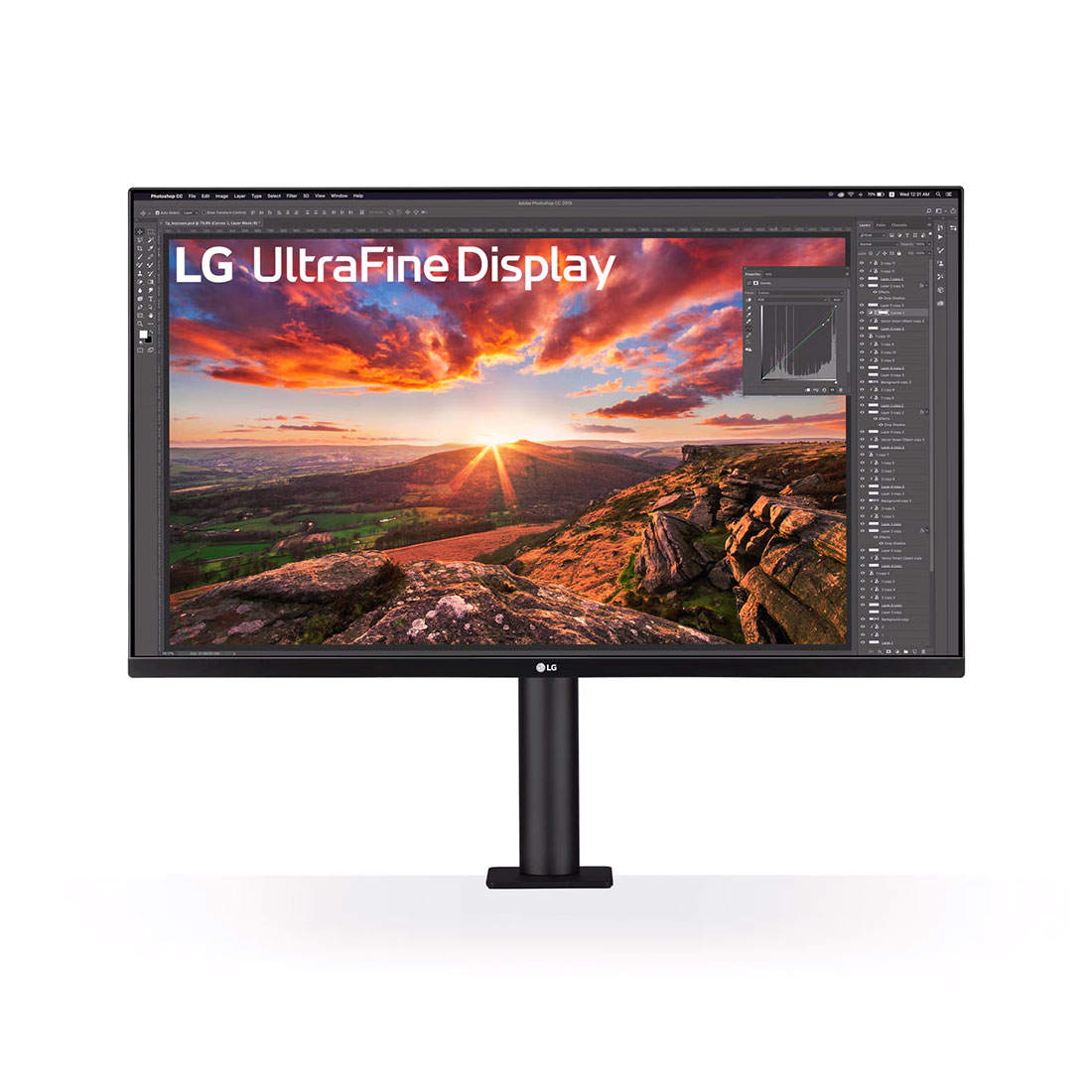 Монитор, LG, 32UN880K-B, 31.5", 3840x2160, IPS, 60 Гц, HDMI*2, DP*1, USB*2, USB-C*1, Динамики 5W x 2, 280 кд/м2, 1000:1, 1.07млрд, 5мс, 178/178, 16:9, Черный