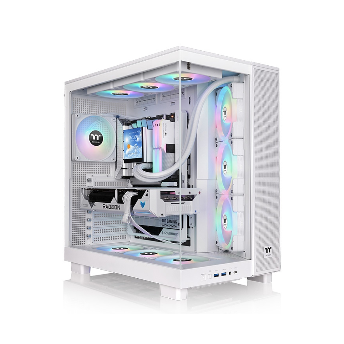 Компьютерлік корпус Thermaltake View 380 XL TG ARGB Snow