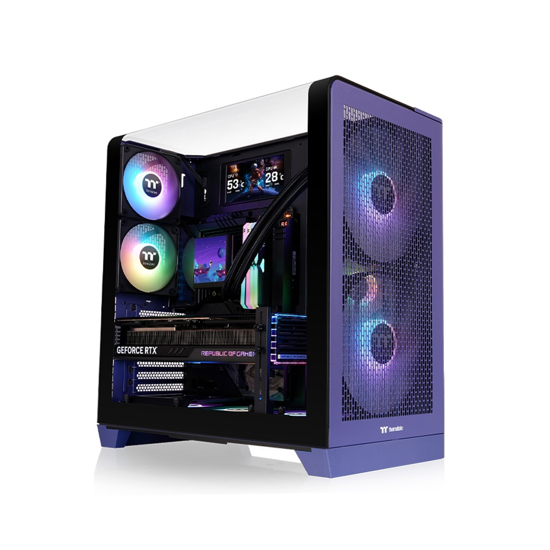 Компьютерлік корпус Thermaltake View 390 Air Future Dusk