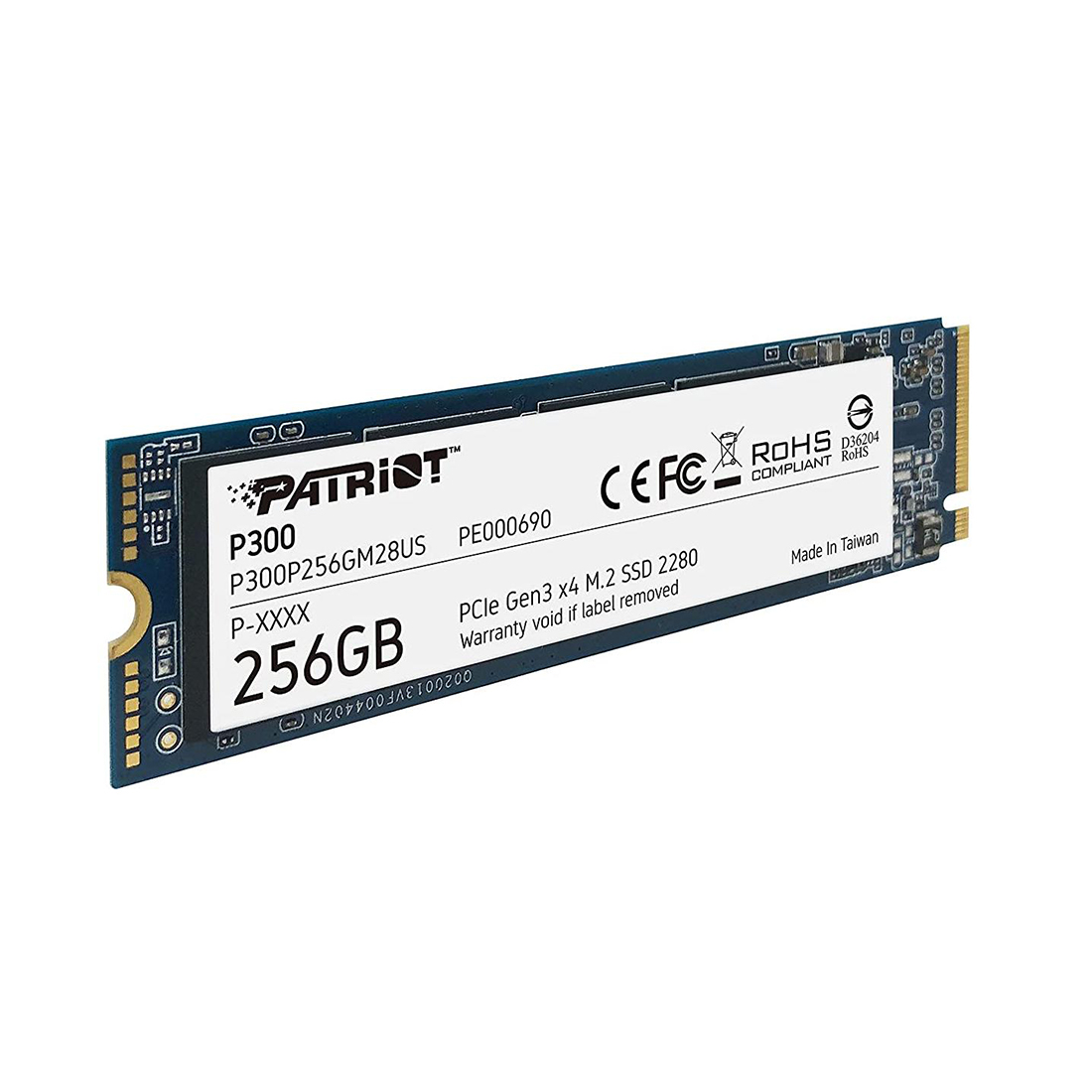 Твердотельный накопитель SSD Patriot P300 P300P256GM28 256 ГБ