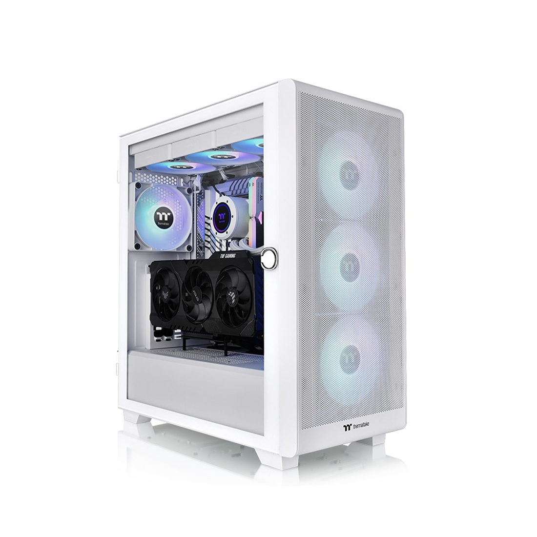 Компьютерлік корпус Thermaltake S250 TG ARGB Snow