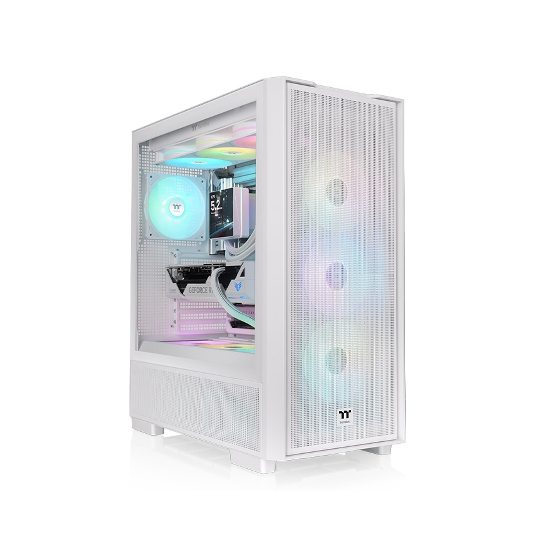 Компьютерный корпус Thermaltake S380 TG ARGB Snow