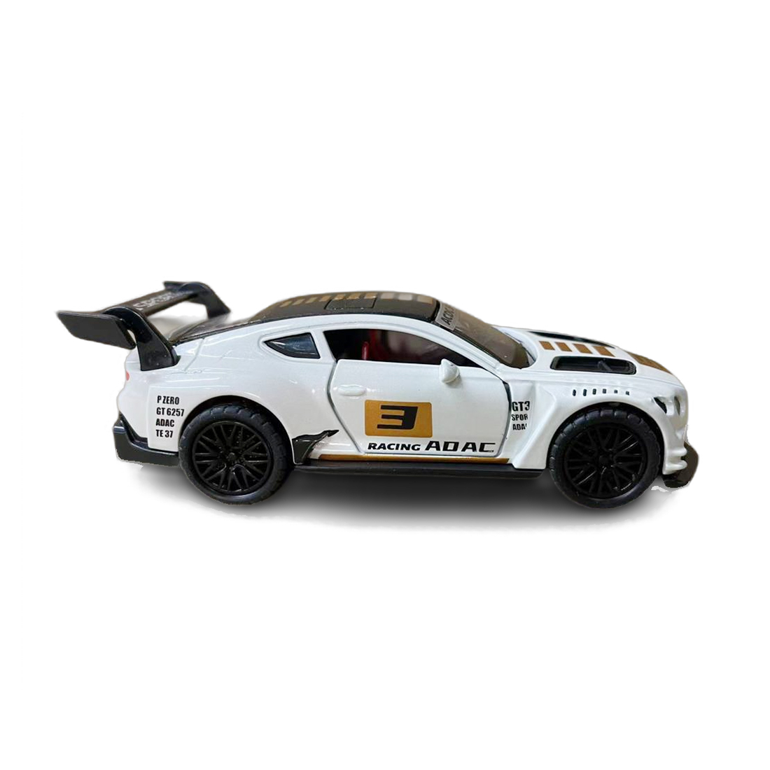Металлическая машинка, X-Game Kids, 82200W, 1:32, Длина 12.1 см, Открывающиеся двери, Pull-back двигатель, Белая, Цветная коробка