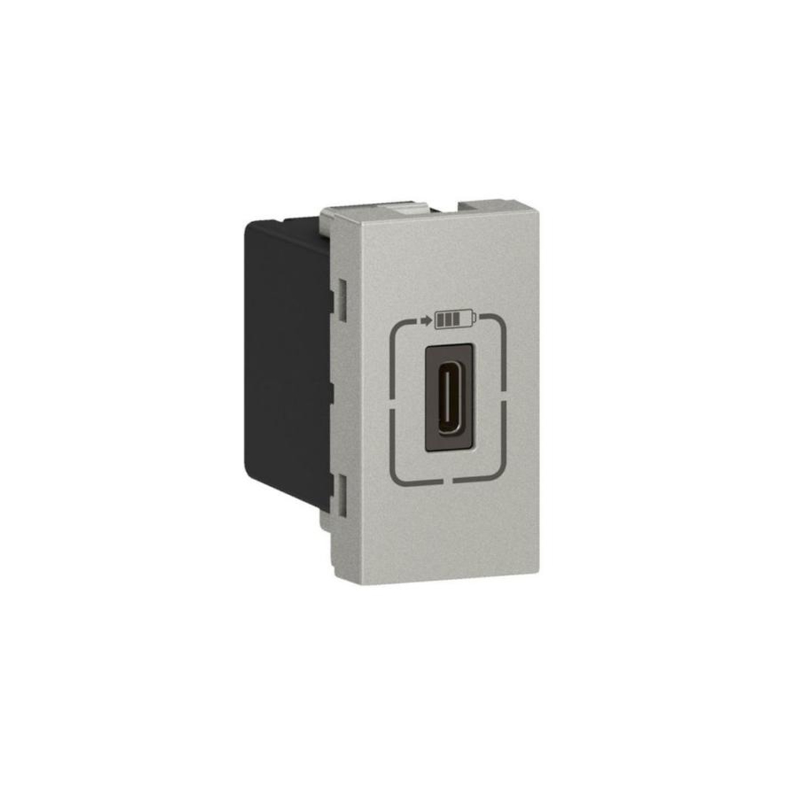 Розетка USB-C, Legrand, 079389, Mosaic, 1М