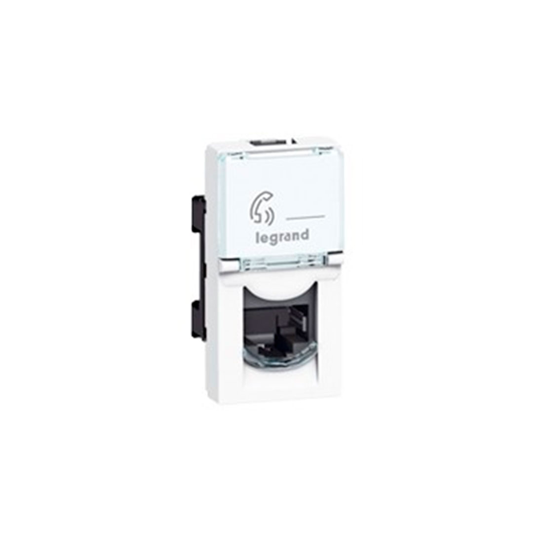 Розетка Mosaic, Legrand, 076562, 1xRJ45 Cat.6, FTP, Белый