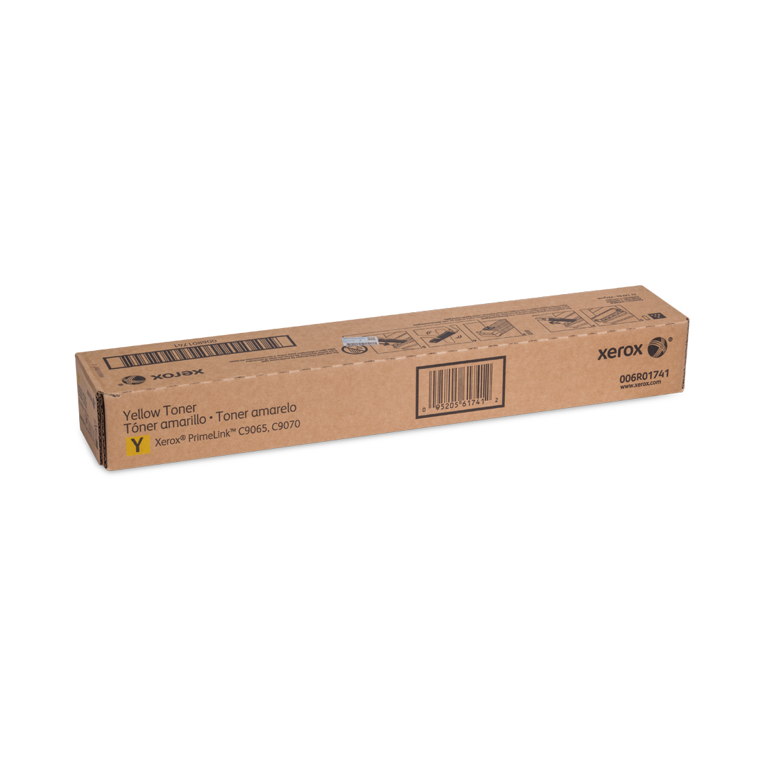 Тонер-картридж Xerox 006R01741 (жёлтый) для PrimeLink C9065/C9070