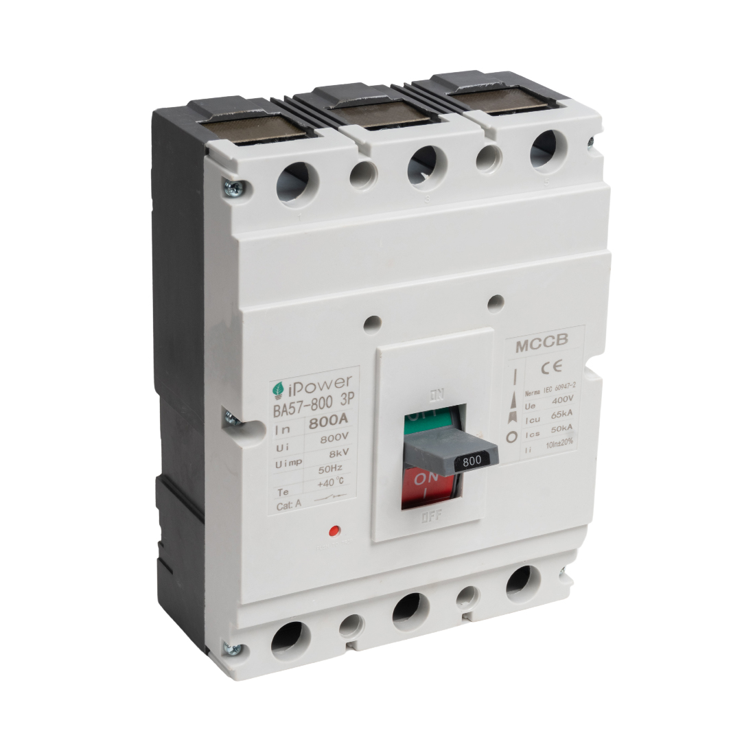 Автоматический выключатель, iPower, ВА57-800 3P 800A