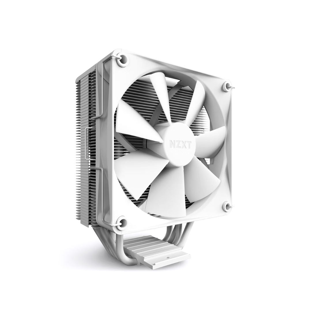Кулер для процессора, NZXT, T120, RC-TN120-W1, Intel: 1700/115X/1200, AMD: AM5/AM4, TDP 125W, 1*120мм F120P Static Pressure Fan, 500-1800 + 300 об/мин, 21.67-78.02 CFM, 17.9-30.6 dB(A), 4-pin PWM, 66*120*159мм, Белый