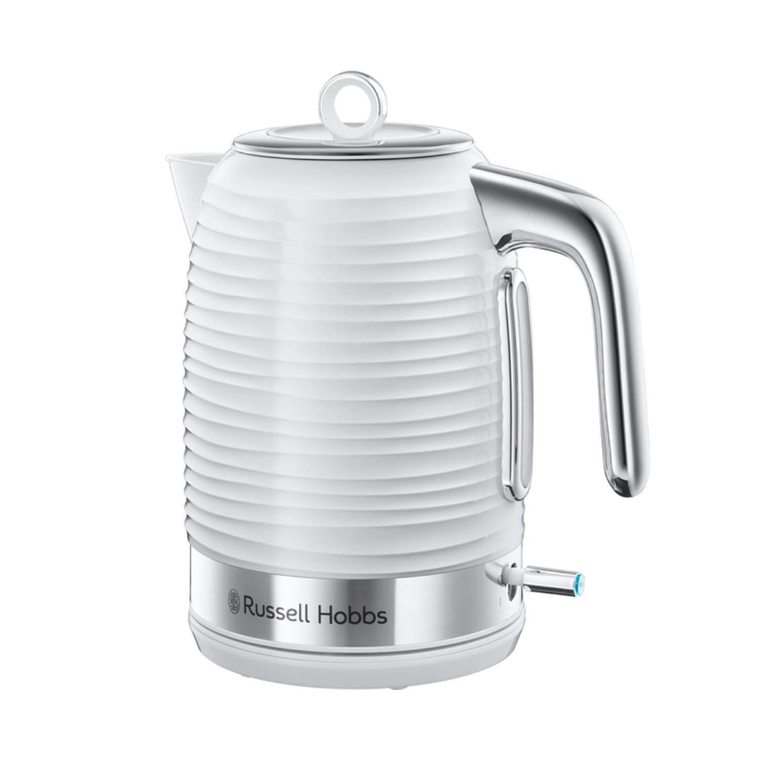 Чайник электрический, Russell Hobbs, 24360-70, Объем 1.7л, Пластик, Защита от перегрева, Выключение при снятии с базы, Мощность 2400W, Белый