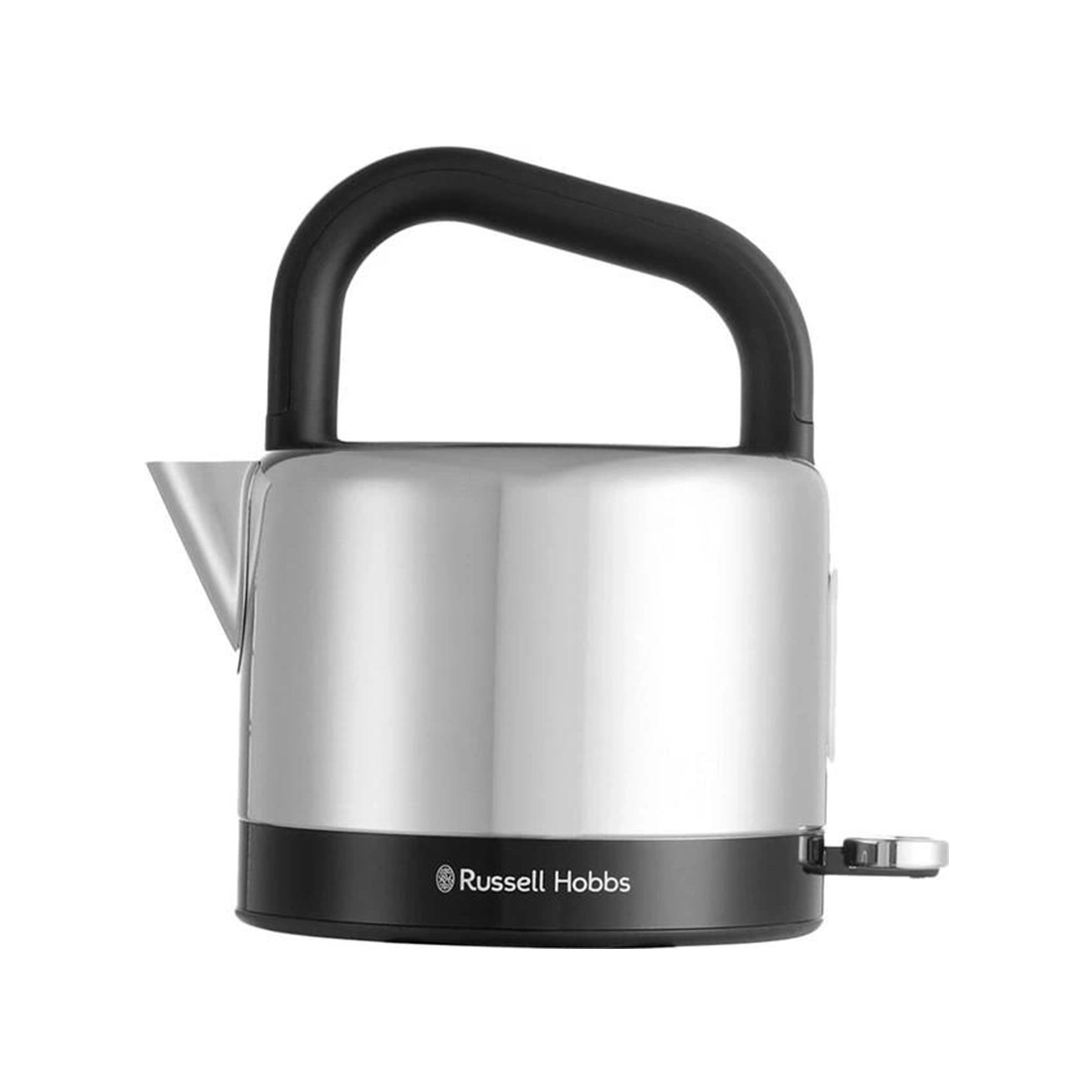 Чайник электрический, Russell Hobbs, 26420-70, Объем 1.5л, Нержавеющая сталь, Установка температуры нагрева 100°C, Защита от перегрева, Выключение при снятии с базы, Мощность 2400W, Серебристый