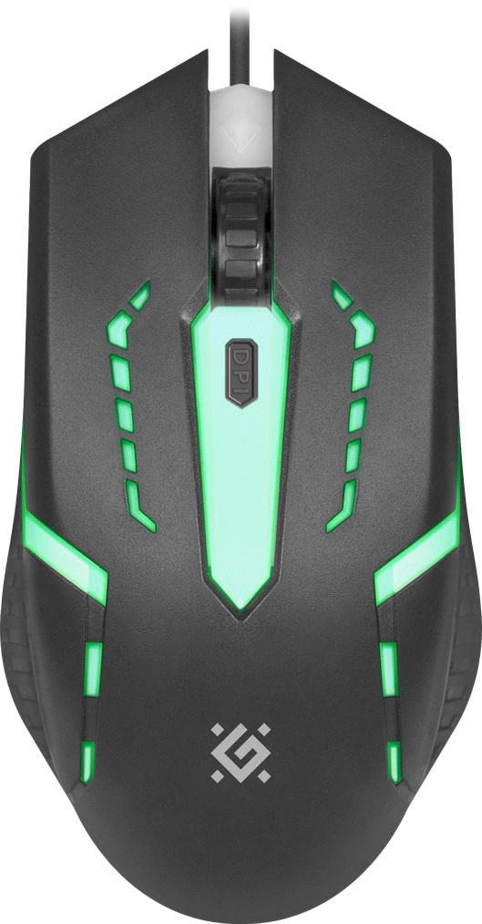 Мышь проводная Defender Flash MB-600L 7цветов подсветки