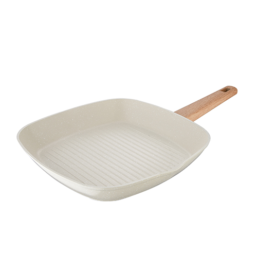 Сковорода-гриль Bergner Naturally BG BG-34743-CR 28*28см