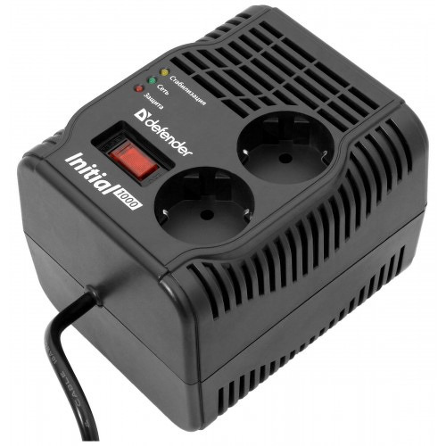 Defender AVR Initial 1000 320 ВТ, 2 розетка