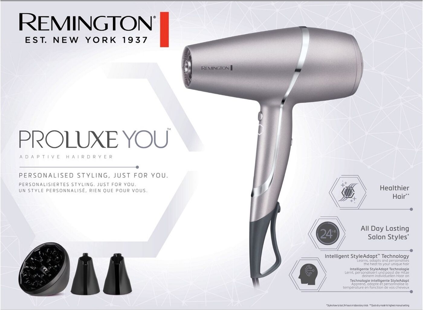 Фен Remington AC9800 серый