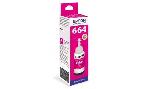 Чернила Epson C13T66434A пурпурные для принтеров