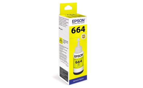 Чернила Epson C13T66444A желтые для принтеров