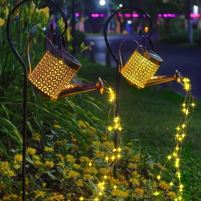 Solar Garden Lights Solar Kettle Watering String Light for Garden Outdoor Lawn Landscape Night Decoration