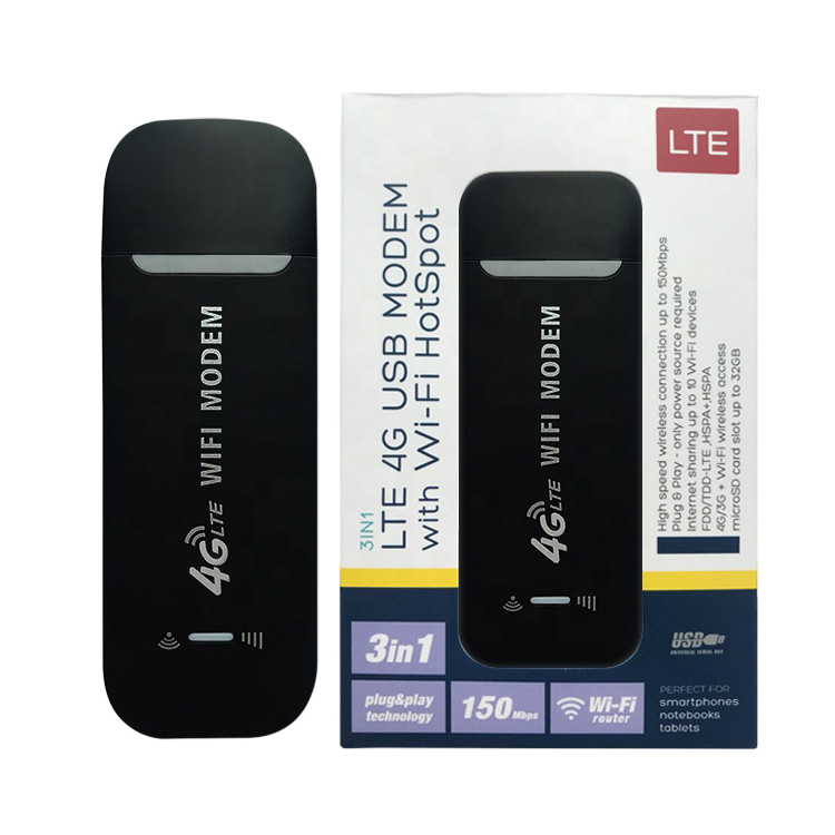 B1 B3 B5 LTE Cat4 H760 150Mbps 4G Wifi USB Dongle Modem Small Internal Wireless Network with Unlimited Data SIM Card Support