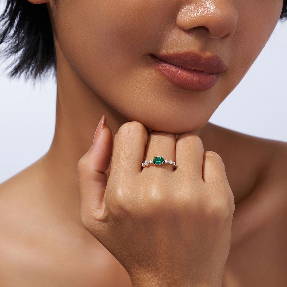 Кольцо Oval Cut (Factory Wholesale)
