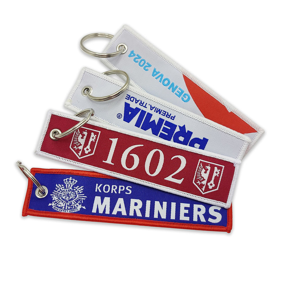Customizable Clothing Accessories Keychains