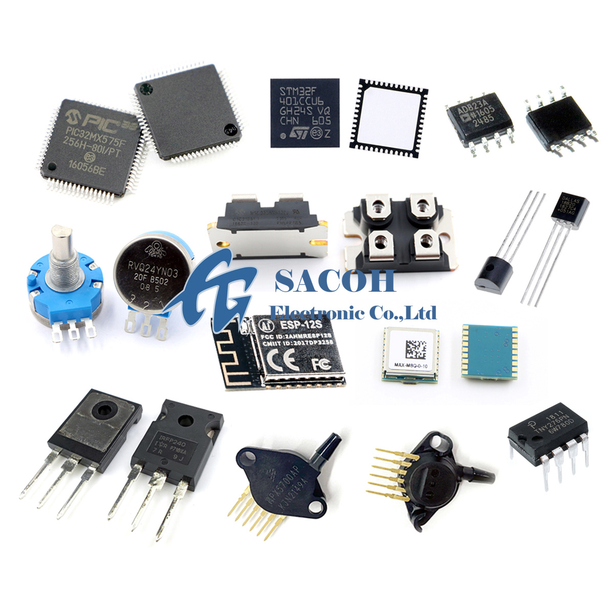 SACOH PIC18F2580 High Quality Original MCU Microcontroller Supplier PIC18F2580-I/SP
