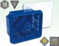 Коробка эл. уст. 100х120х65 KSC 11-501 белая крышка