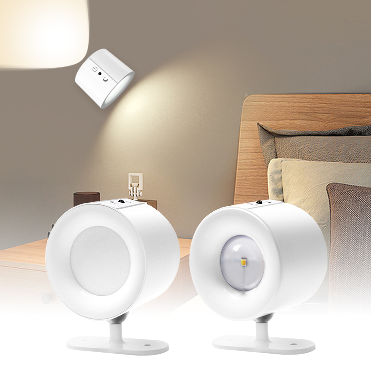 Wholesale Battery Operated Wall Light 360 Rotating Magnetic Bedroom Hallway Touch Remote Control Wireless Indoor Led Wall Lamp