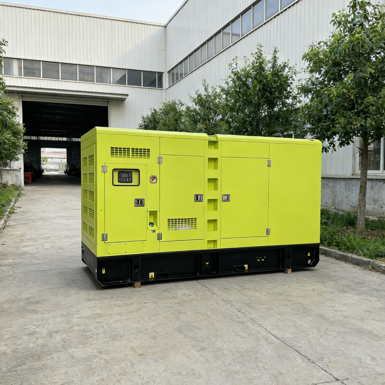 3 Phase Dynamo Silent Diesel Power Plant Perkins Canopy Type Soundproof Generator Set Outdoor Power Generation 220V/380V